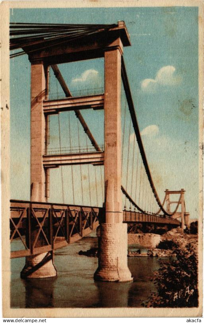 CPA Le TEIL Le Pont sur le Rhone (660637)