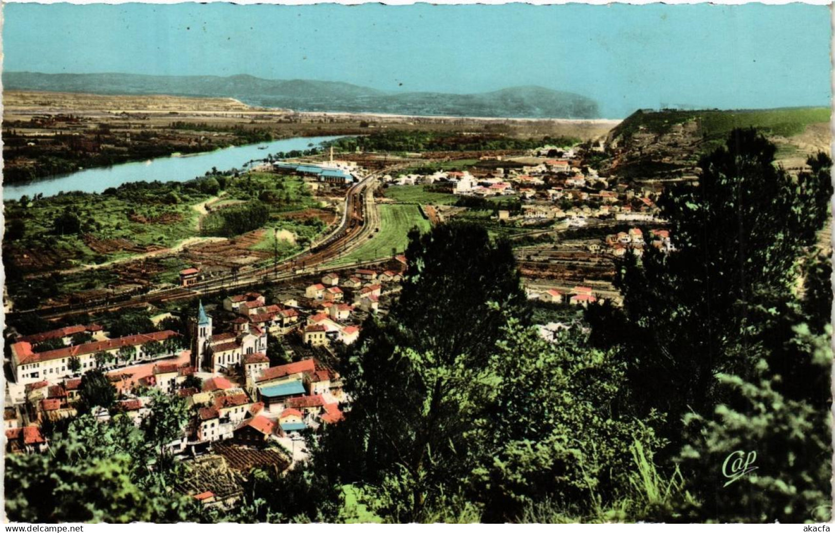 CPA Le TEIL Vue générale (660666)