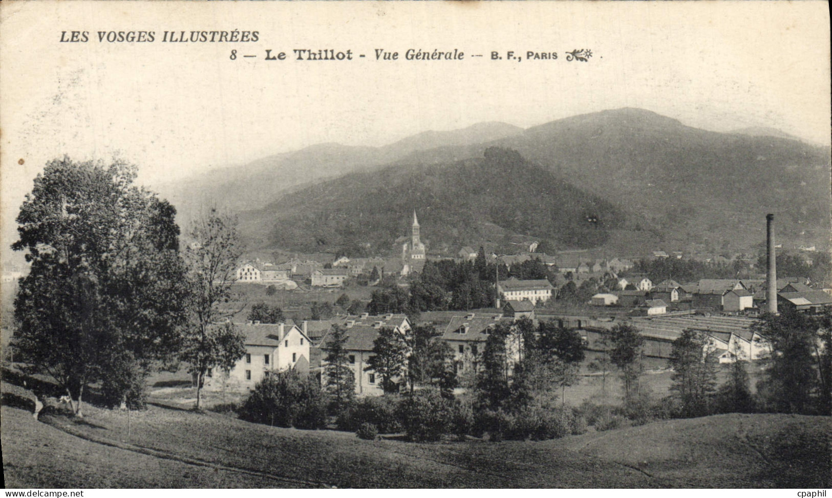 CPA Le Thillot Vue Generale