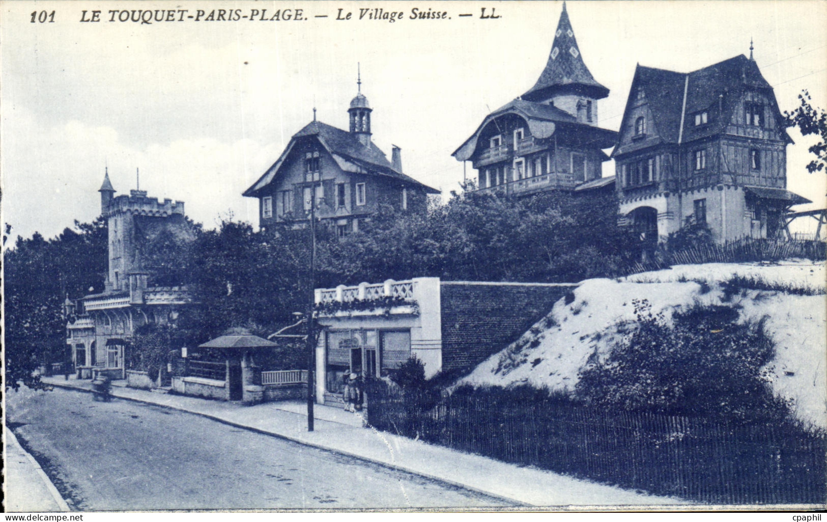 CPA Le Touquet Paris Plage Le Village Suisse