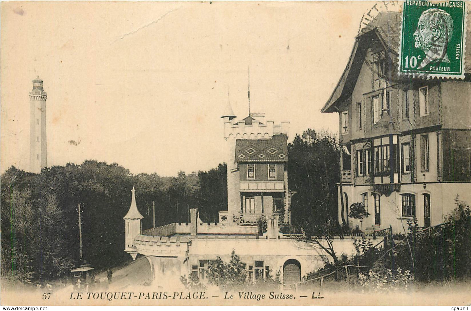 CPA Le Touquet Paris Plage Le Village Suisse