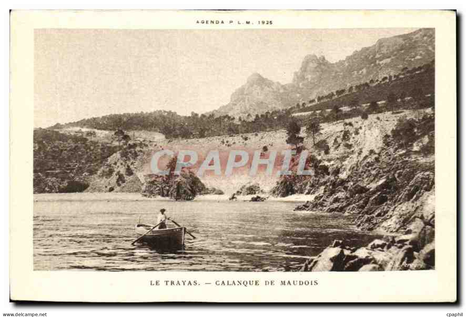 CPA Le Trayas Calanque de Maudois