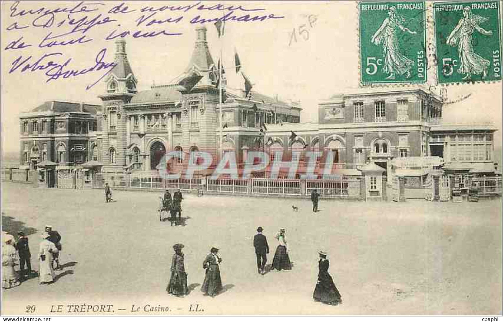 CPA Le Treport Le Casino