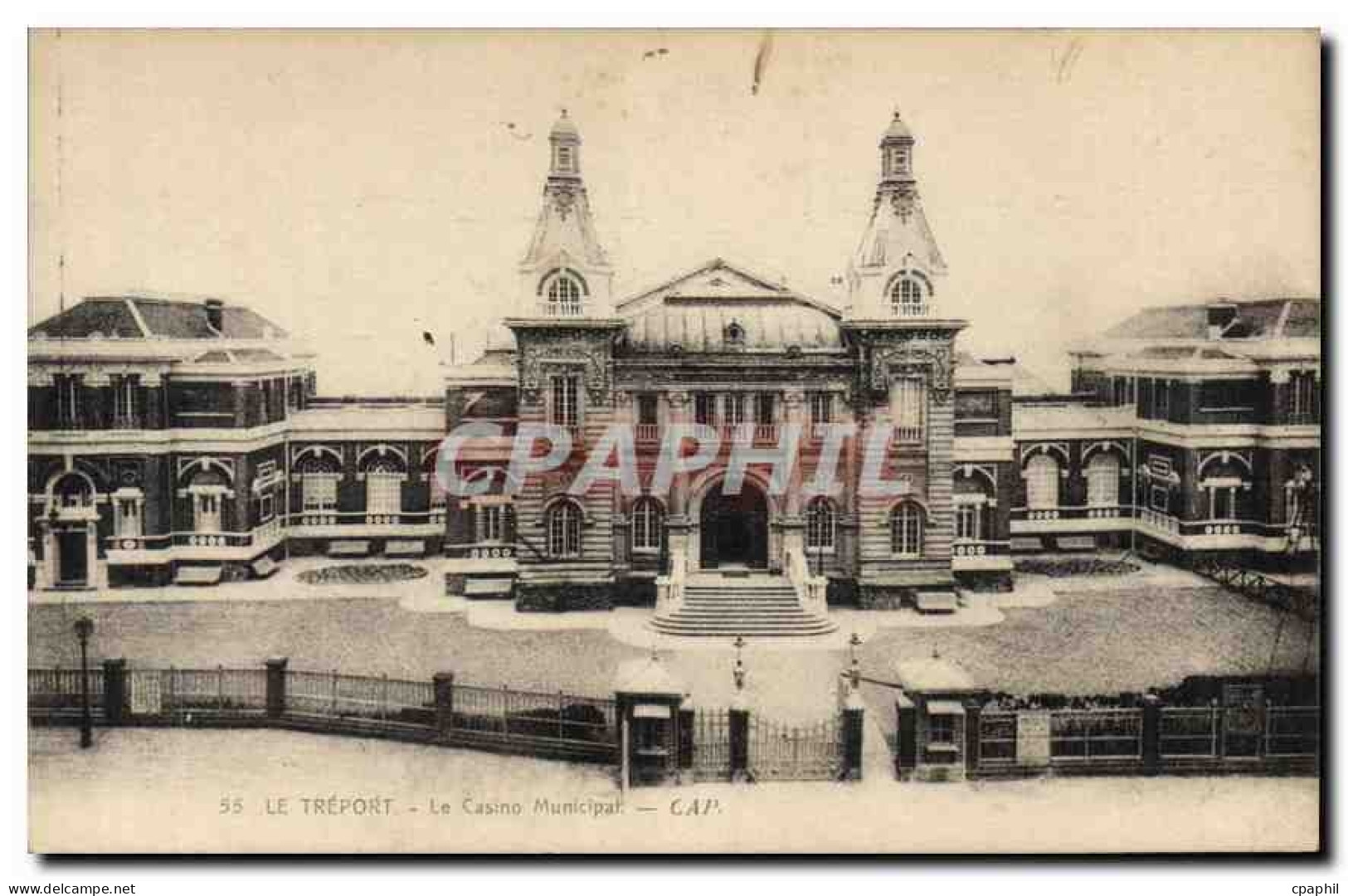 CPA Le Treport le Casino Municipal