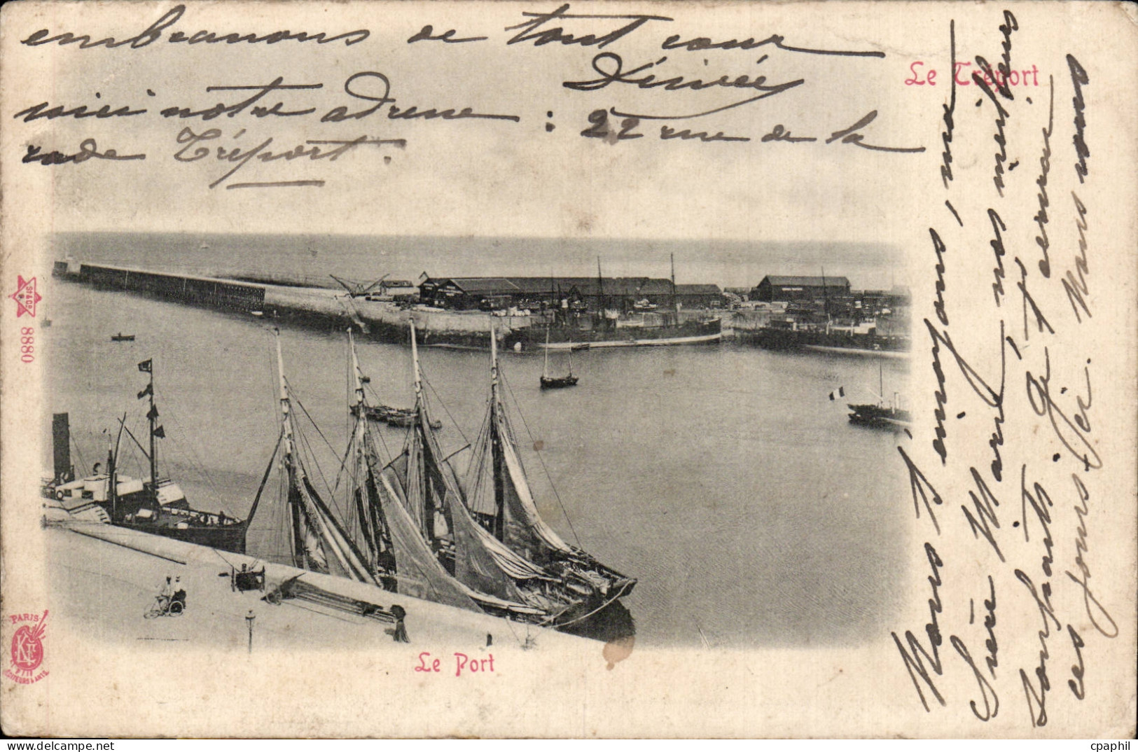 CPA Le Treport Le port