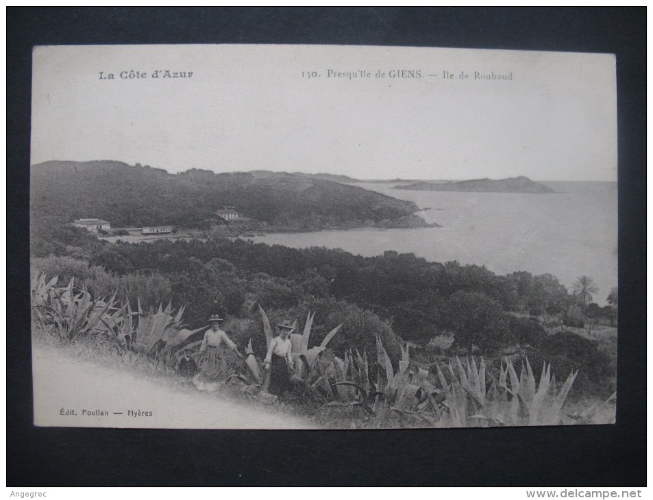 CPA     Le Var  -   La Côte d'Azur - Presqu'île de Giens   "  Ile de Roubaud  "