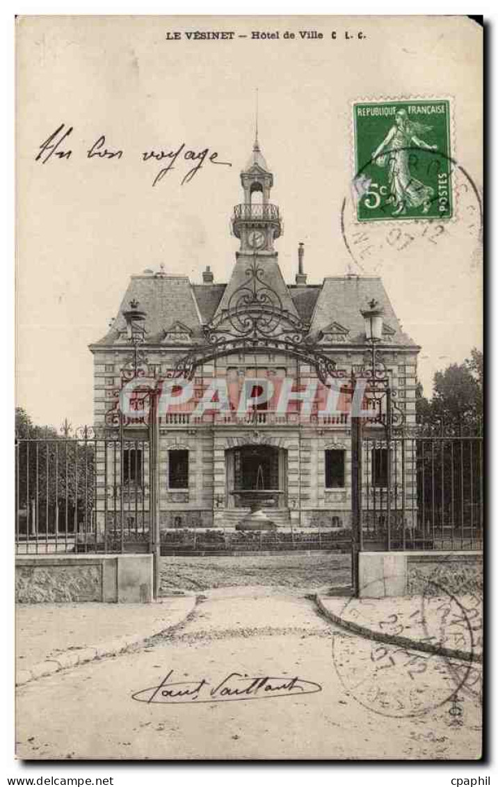 CPA Le Vesinet Hotel de ville
