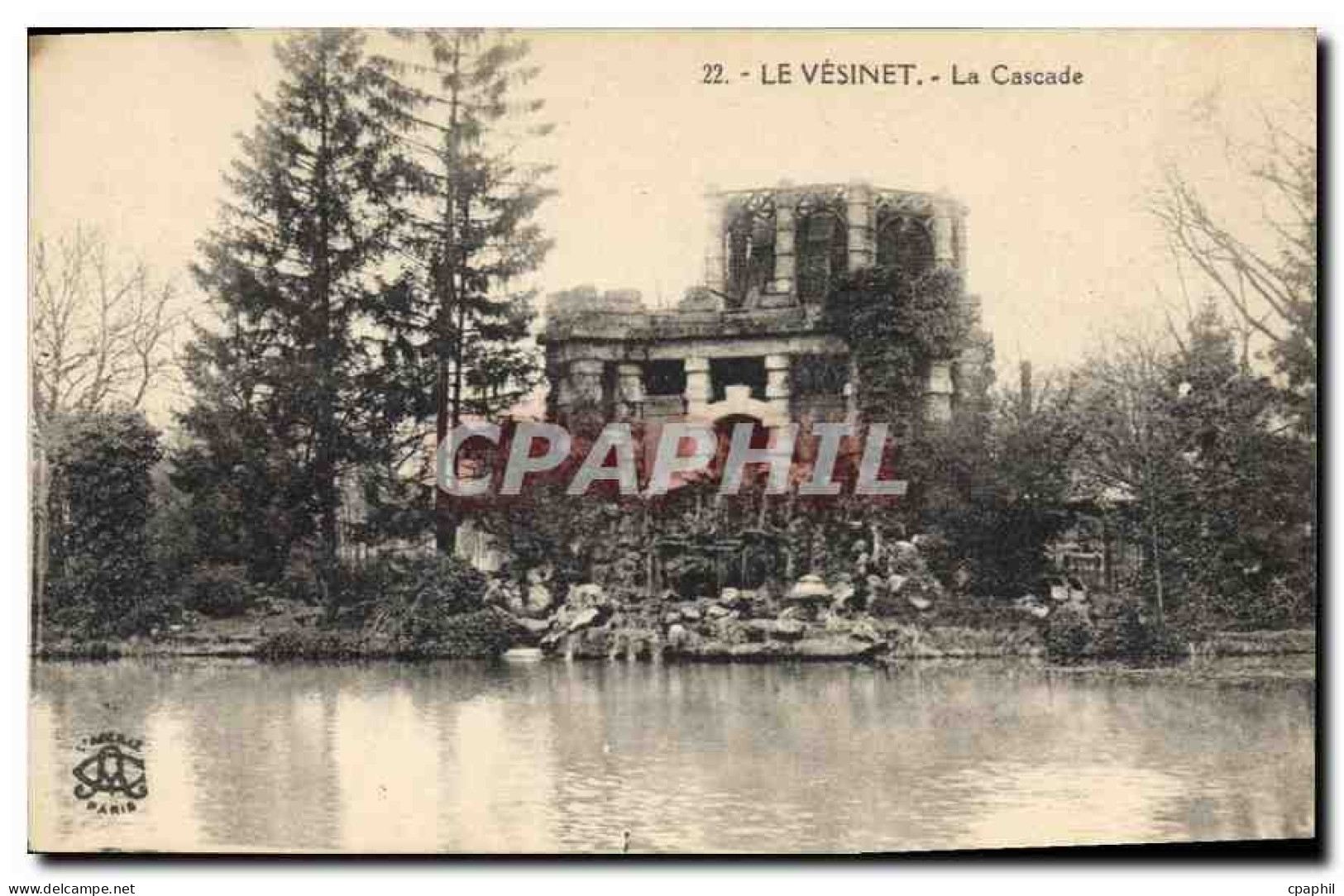 CPA Le Vesinet La Cascade
