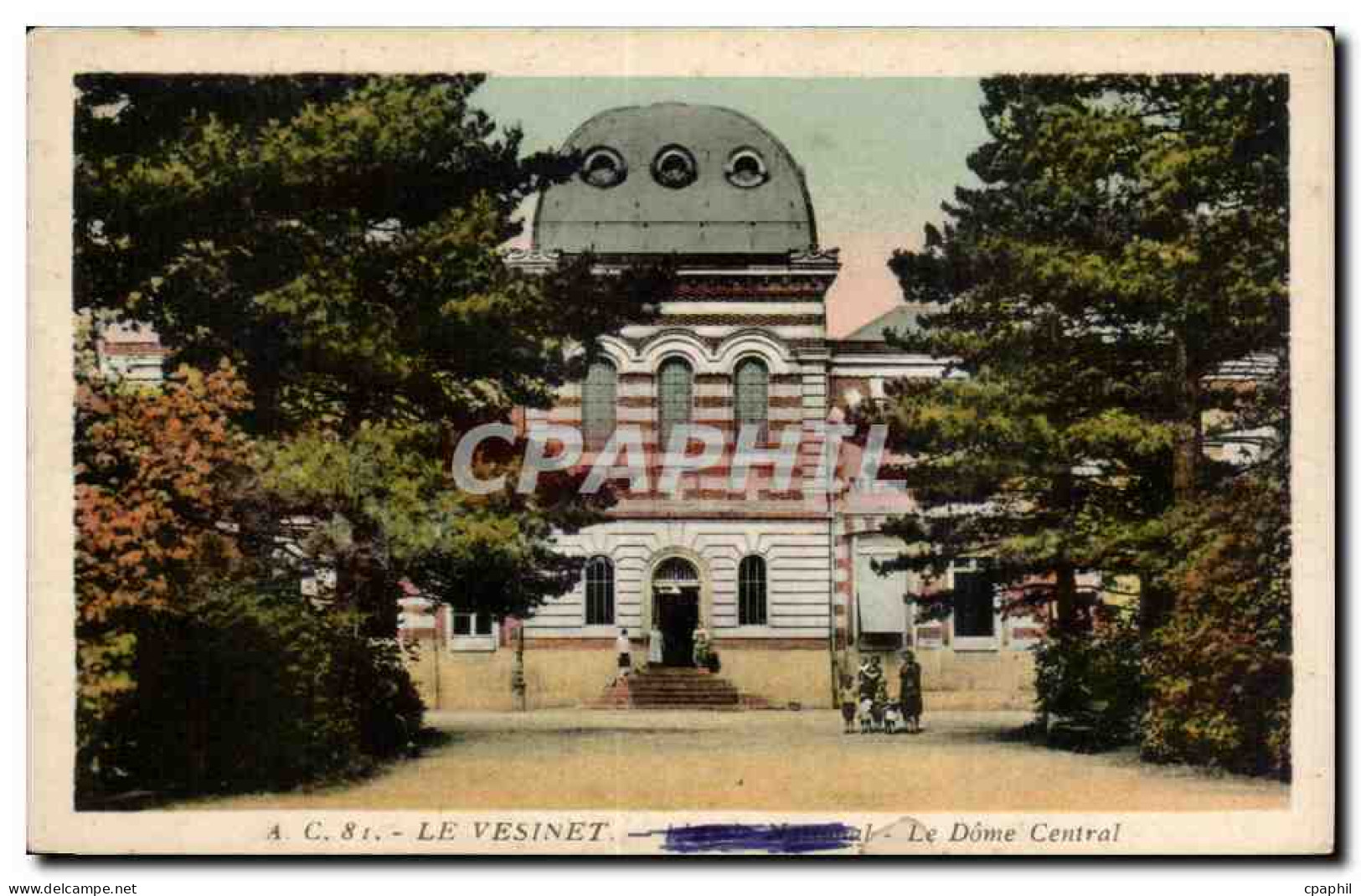 CPA Le Vesinet Le dome central