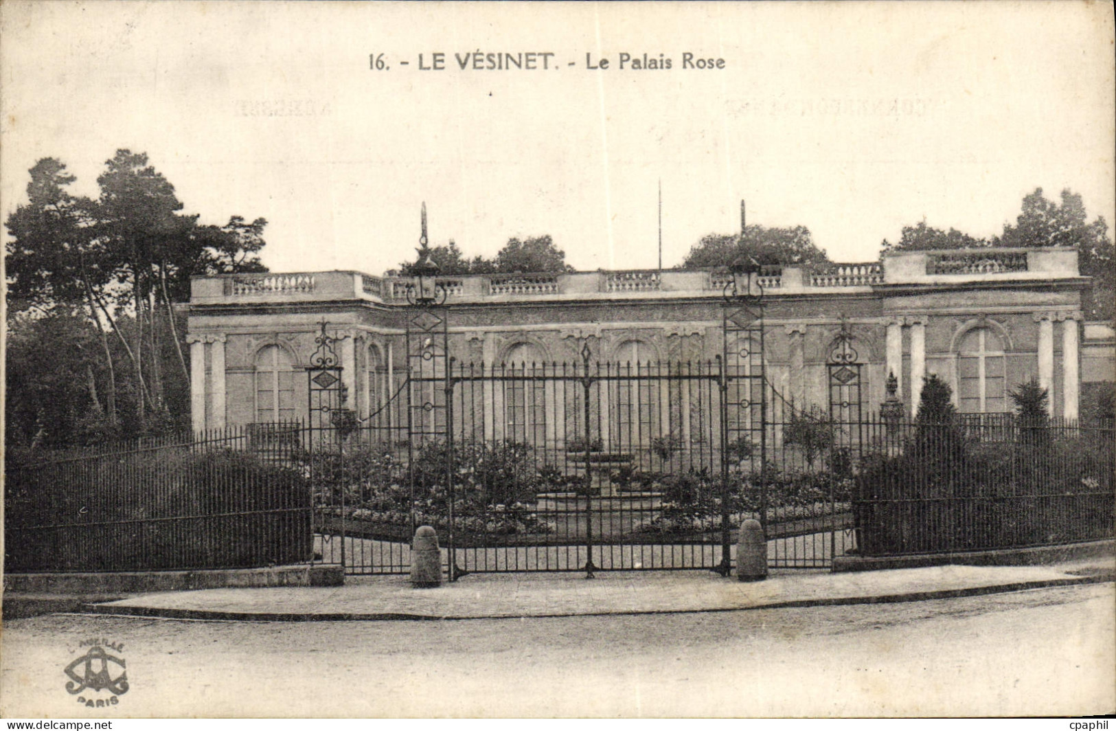 CPA Le Vesinet Le Palais Rose