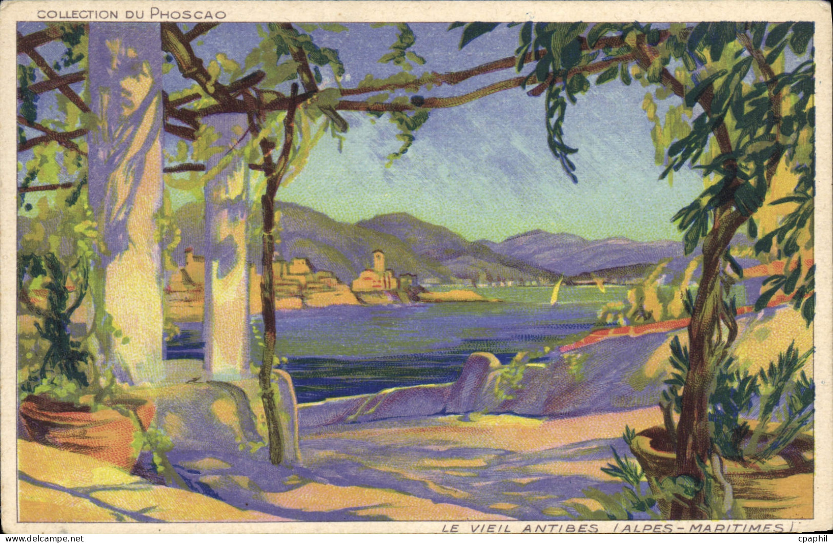 CPA LE VIEIL ANTIBES ALPES MARITIMES