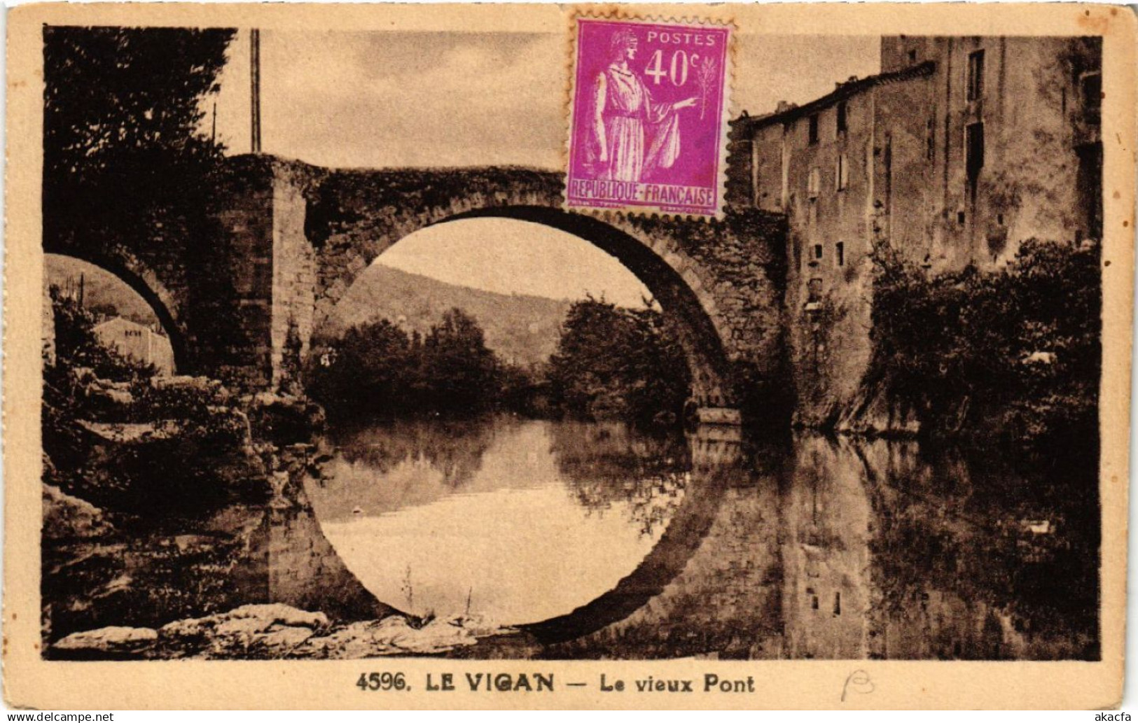 CPA Le VIGAN - Le vieux Pont (459314)