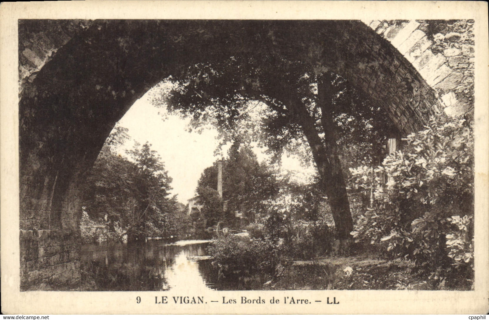 CPA Le Vigan Les Bords De I'Arre