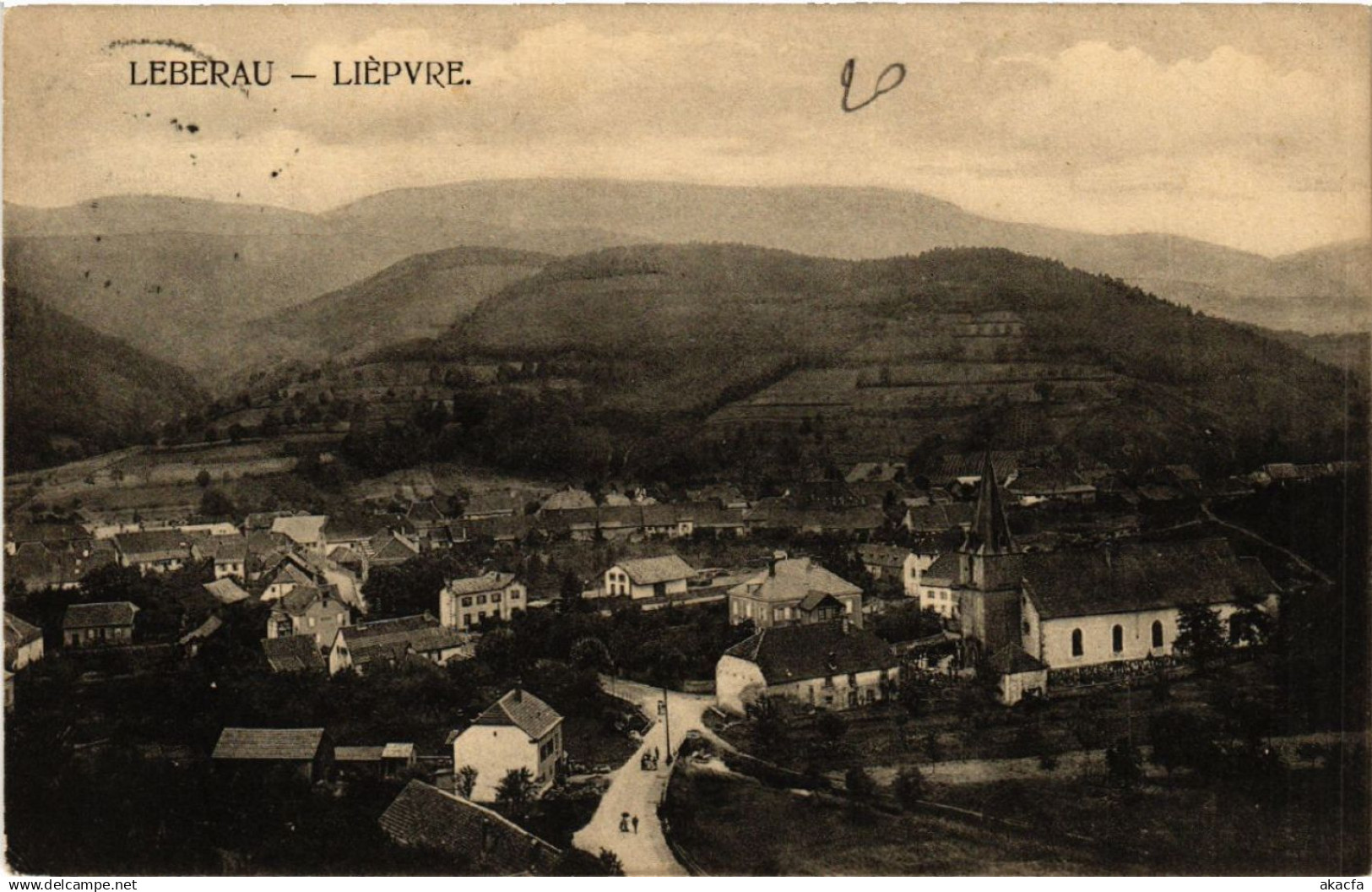 CPA LEBERAU - Liepvre (471580)