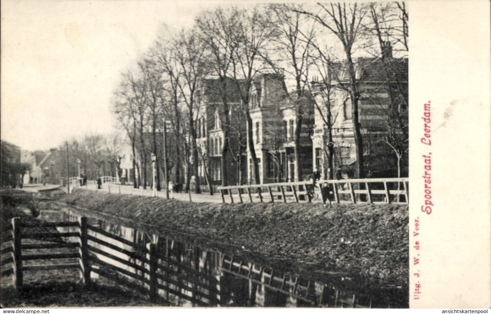 CPA Leerdam Südholland, Spoorstraat