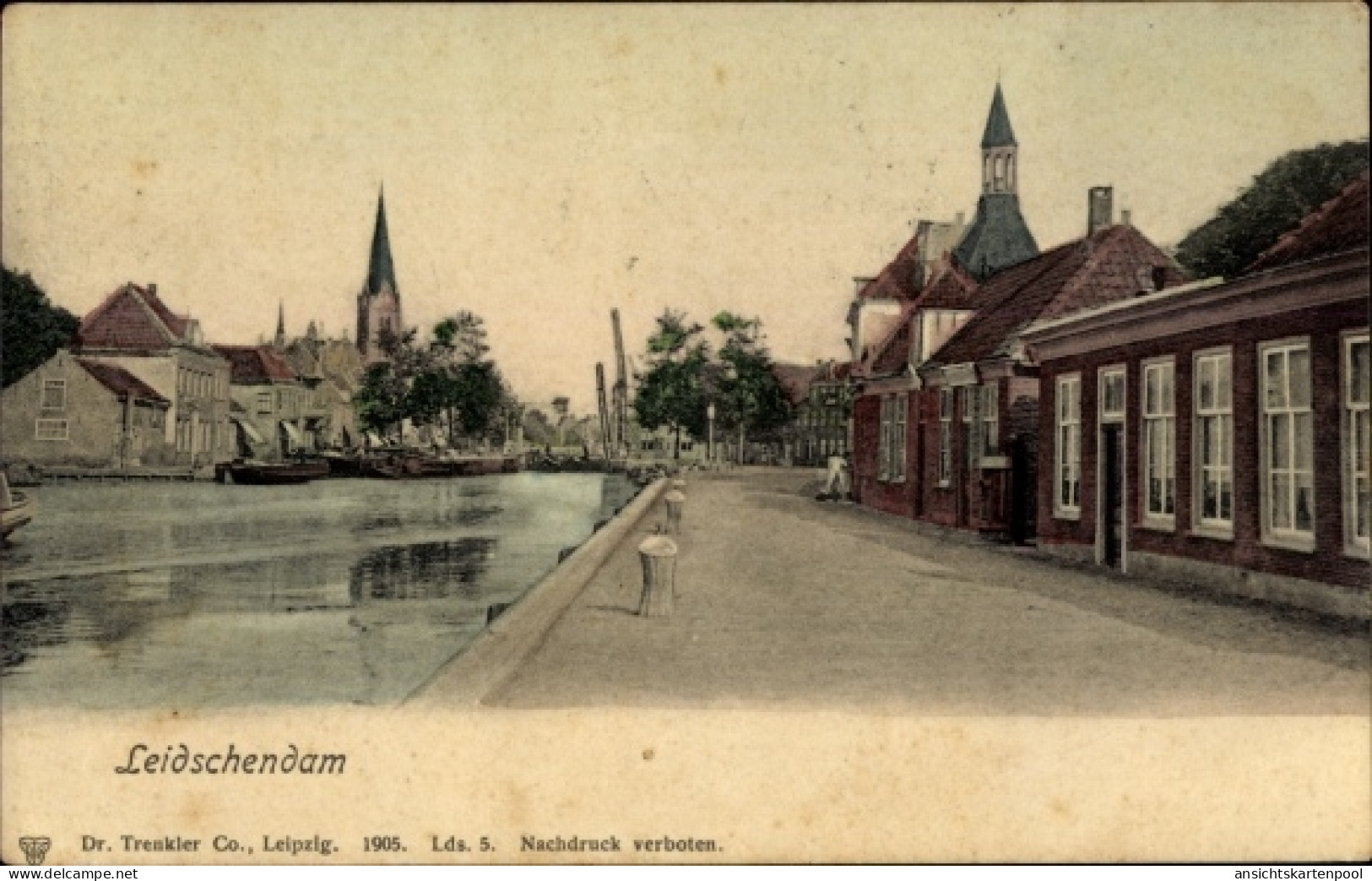 CPA Leidschendam Südholland, Ortsansicht