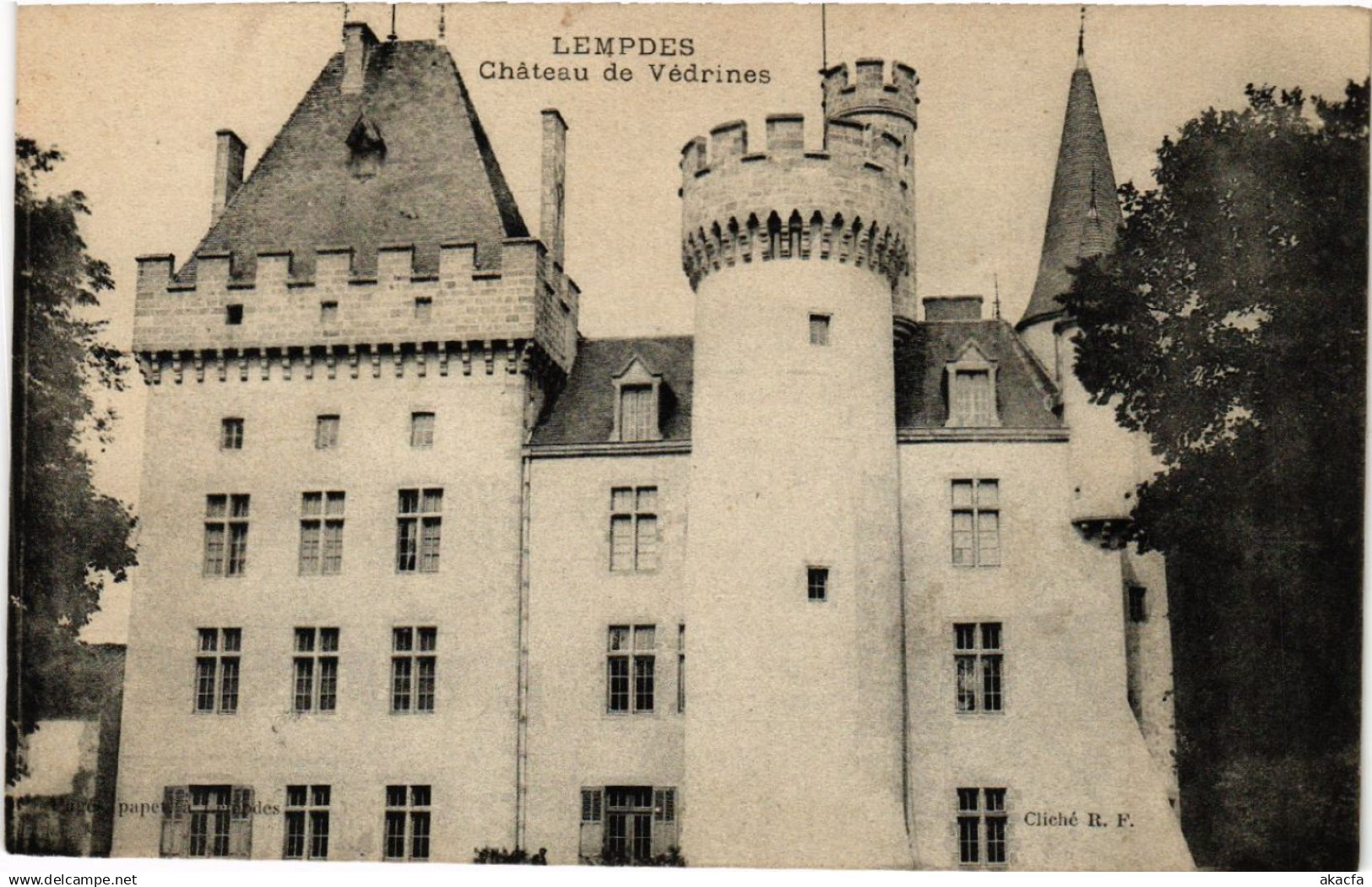CPA LEMPDES - Chateau de Vedrines (517811)