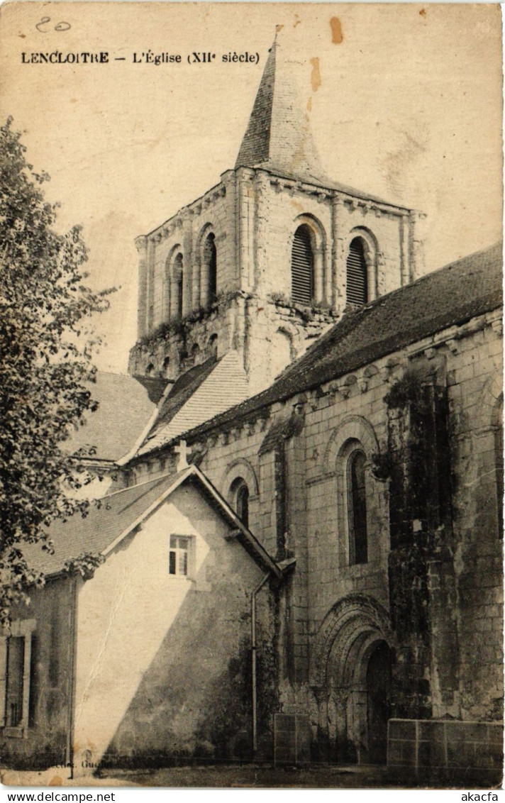 CPA Lencloitre - L'Église (365568)