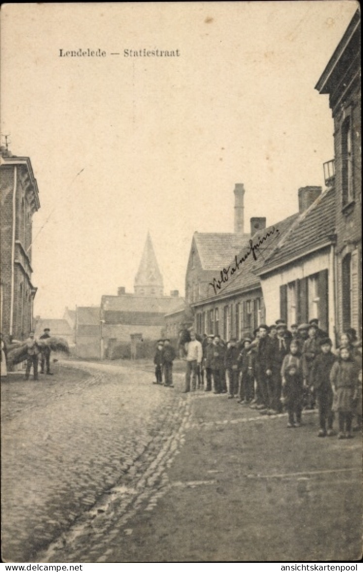 CPA Lendelede Westflandern, Statiestraat