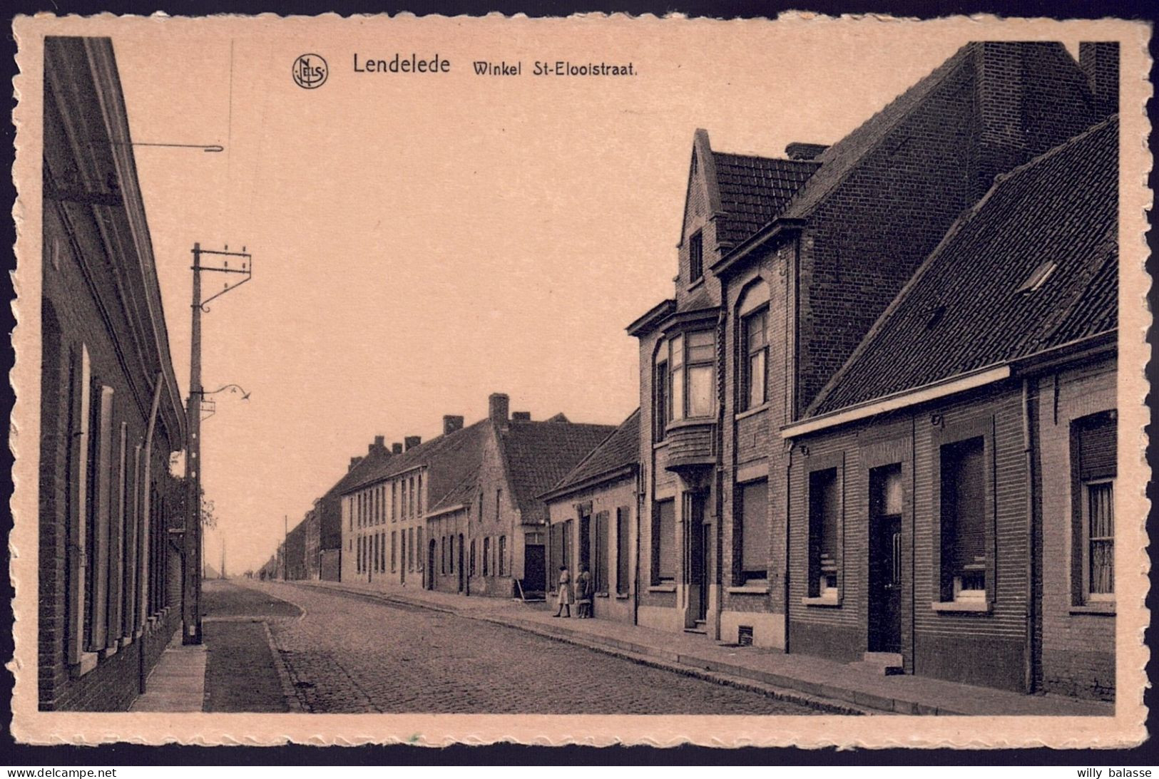 +++ CPA - LENDELEDE - Winkel St Elooistraat //