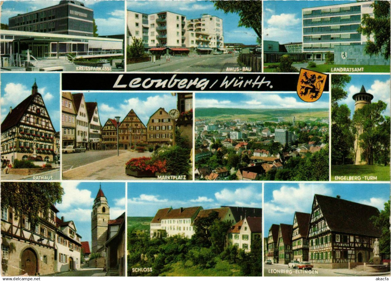 CPA Leonberg Souvenir GERMANY (932268)