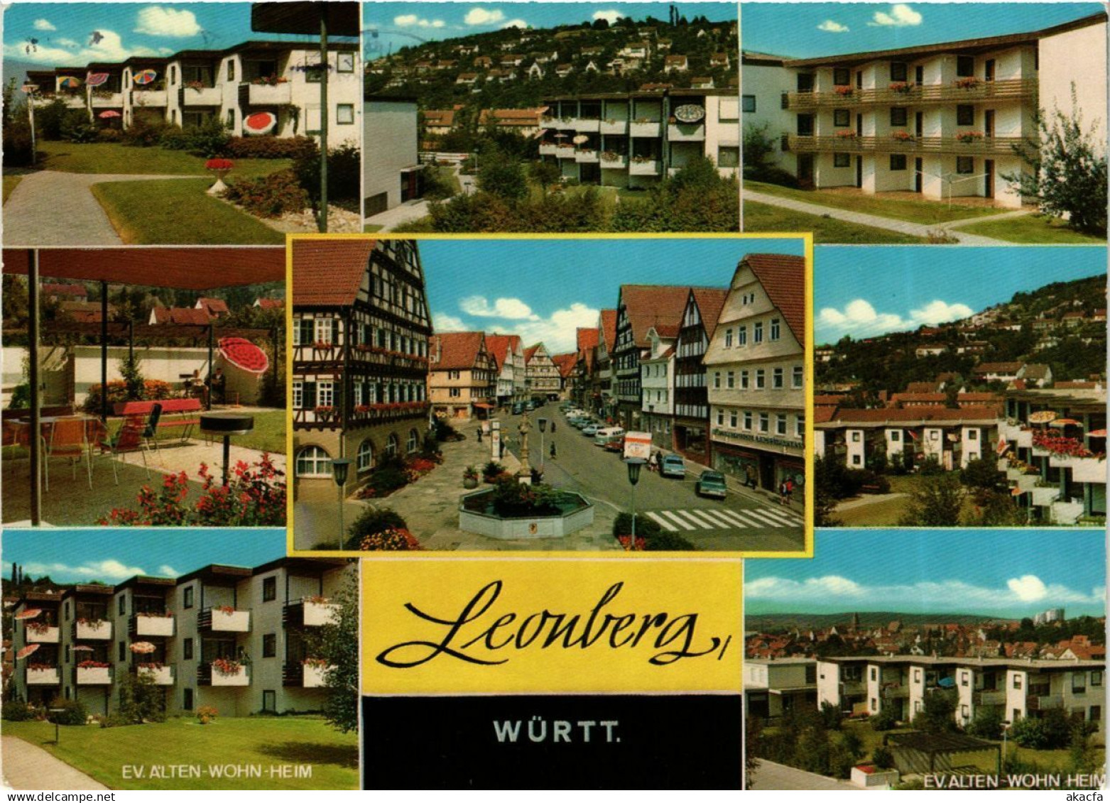 CPA Leonberg Souvenir GERMANY (932273)