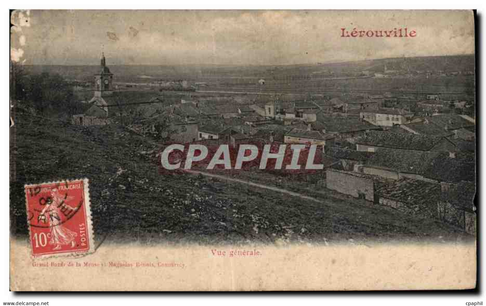 CPA Lerouville Vue Generale