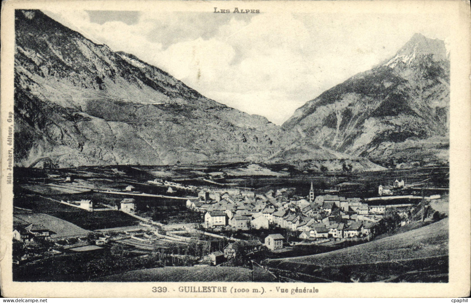 CPA Les Alpes Guillestre Vue Generale
