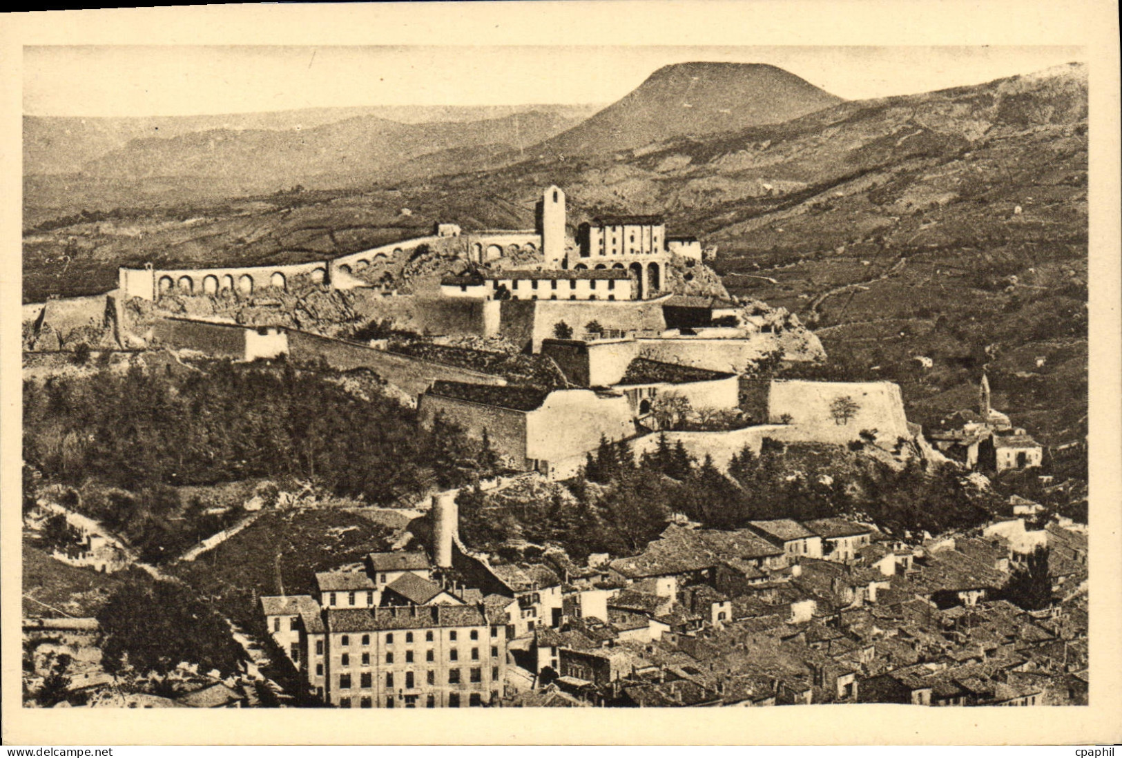 CPA Les Alpes Pittoresque Sisteron La Fort