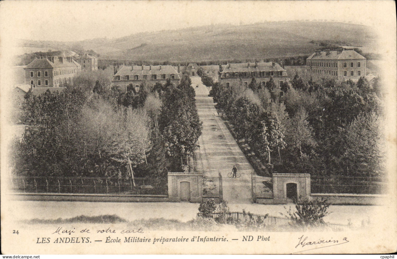 CPA Les Andelys Ecole Militaire Preparataire D'Infanterie