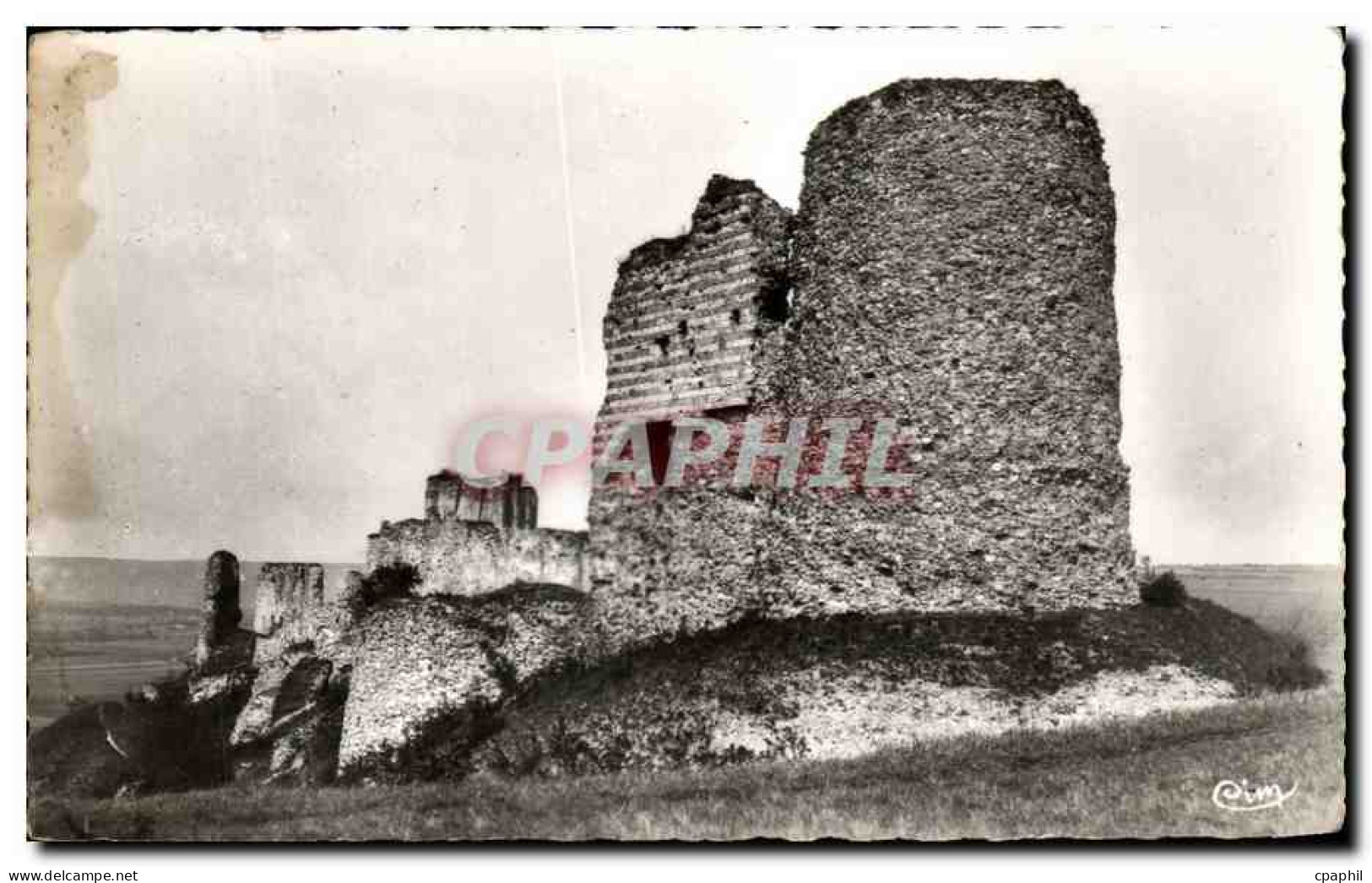 CPA Les Andelys Ruines du Chateau Gaillard
