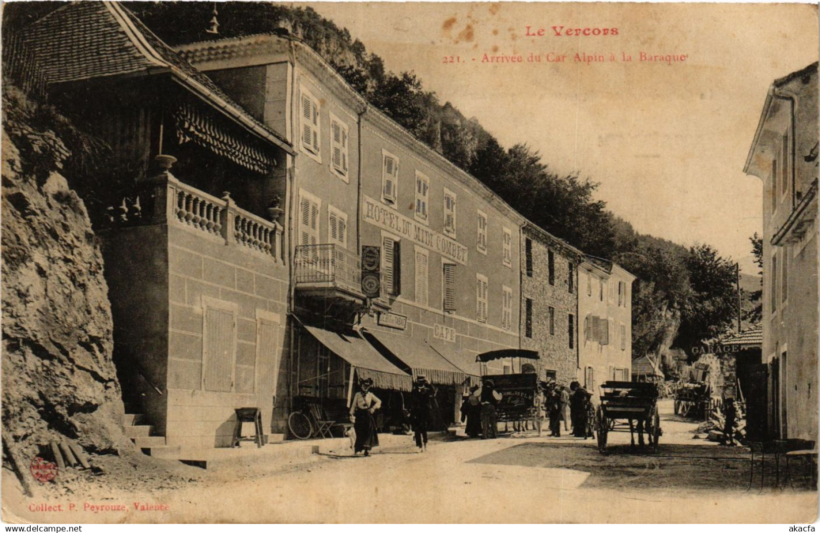 CPA Les Baraques - VERCORS (433708)
