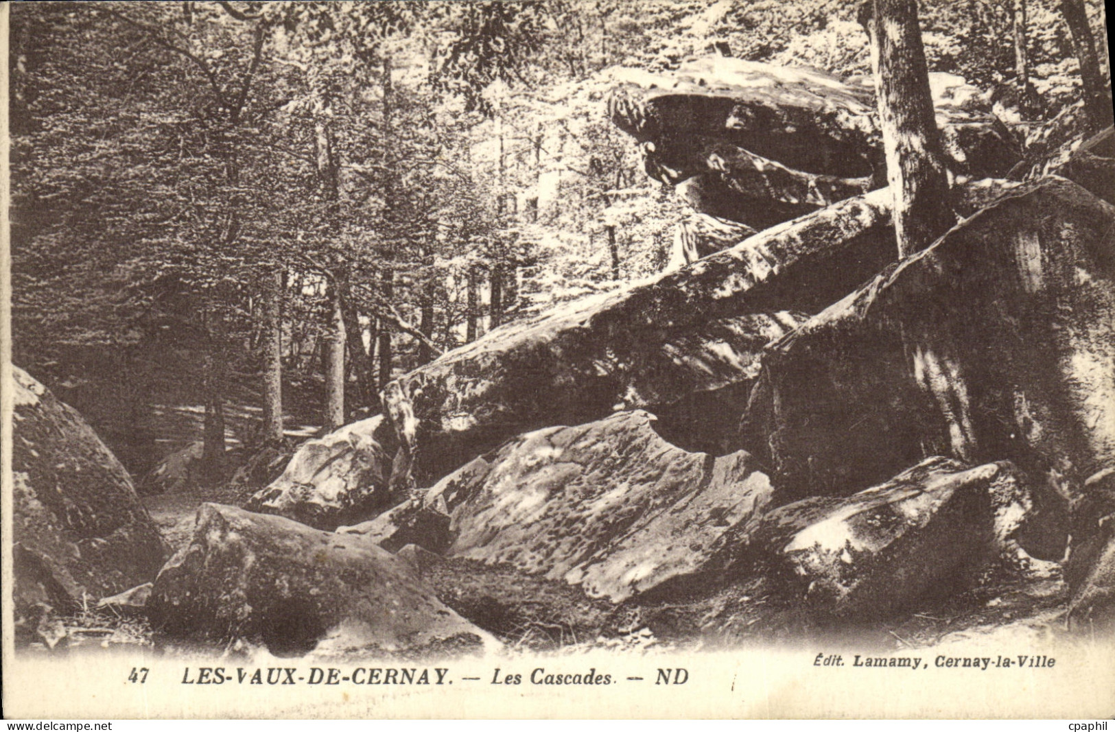 CPA Les Cascades des Vaux de Cernay