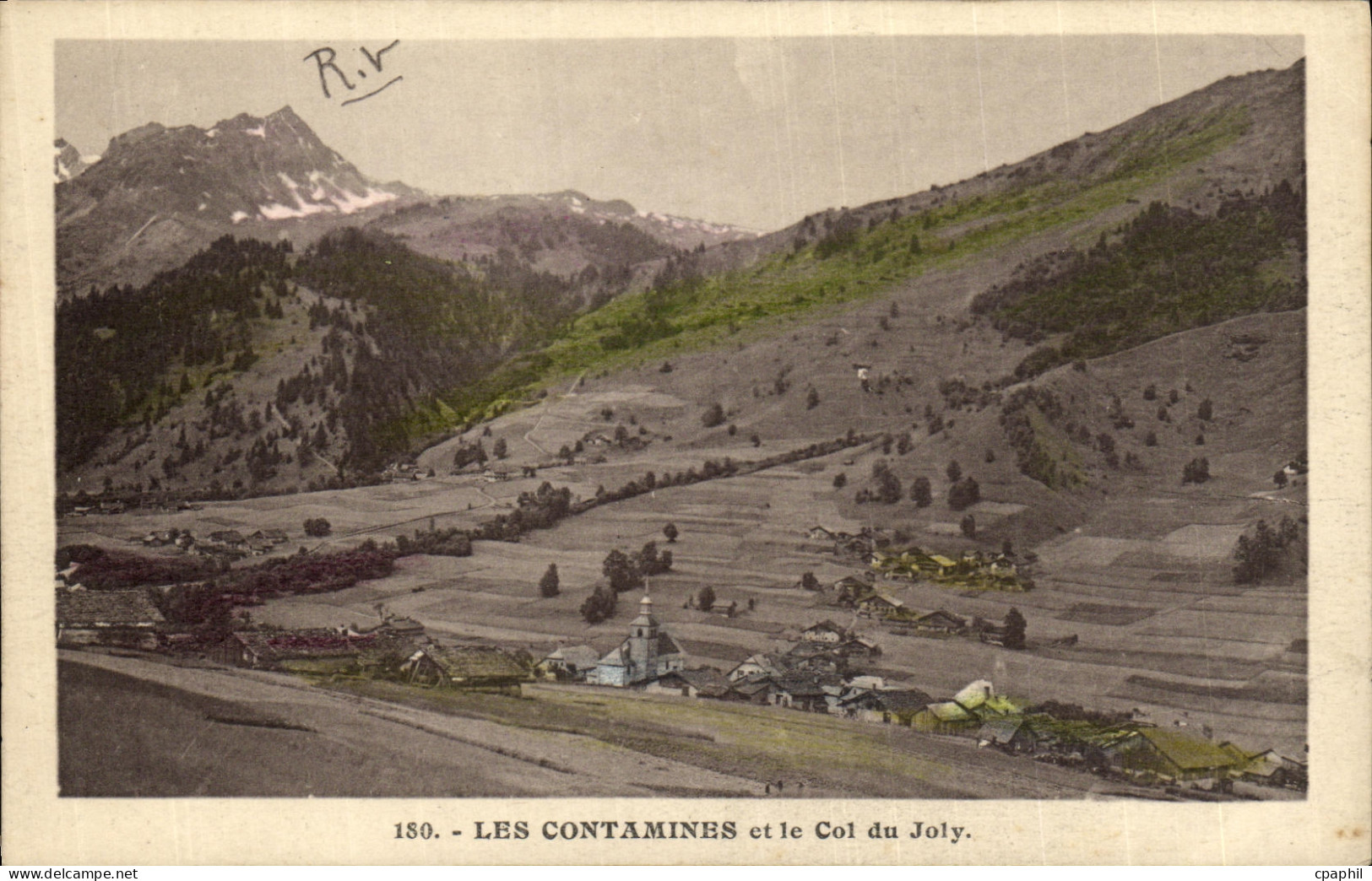 CPA Les Contamines et le Col du Joly