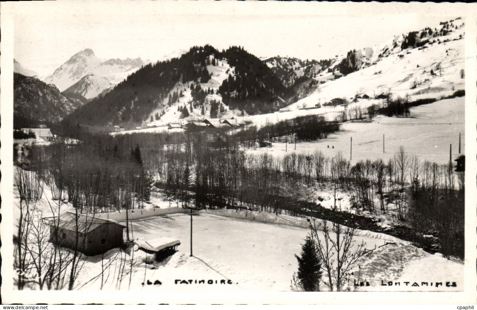CPA Les Contamines patinoire