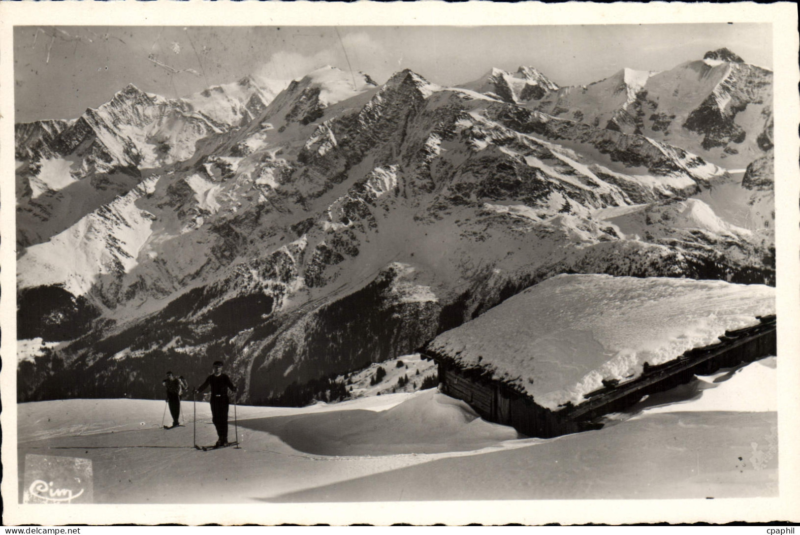CPA Les CONTAMINES Val Montjoie tré-la-tête