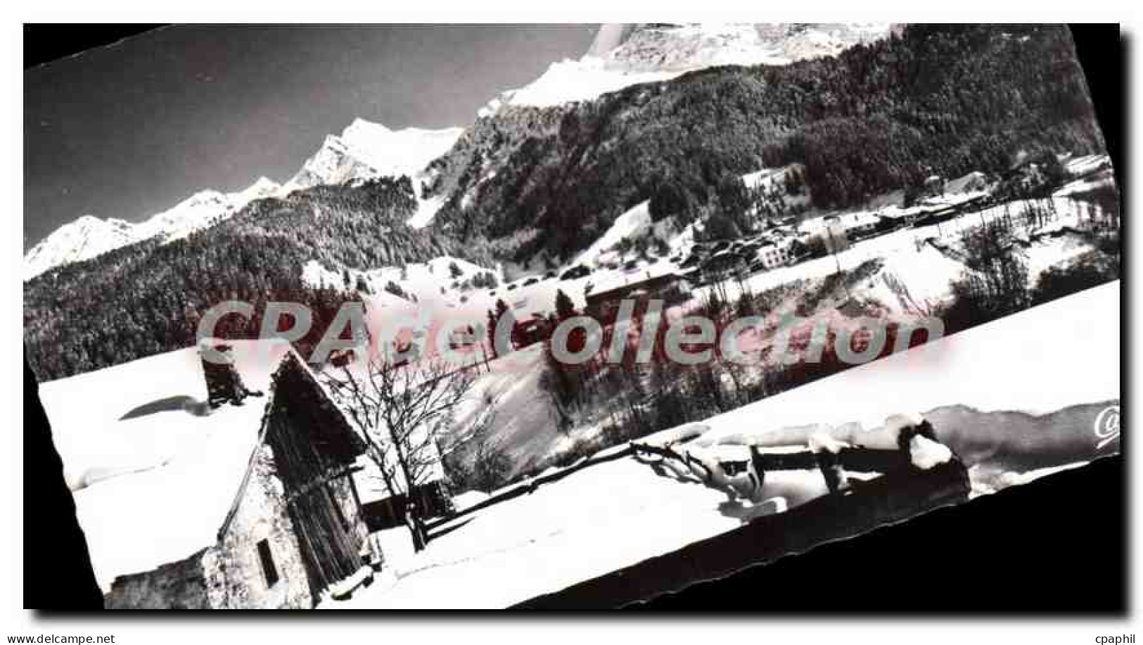 CPA Les CONTAMINES Vue D'Ensemble