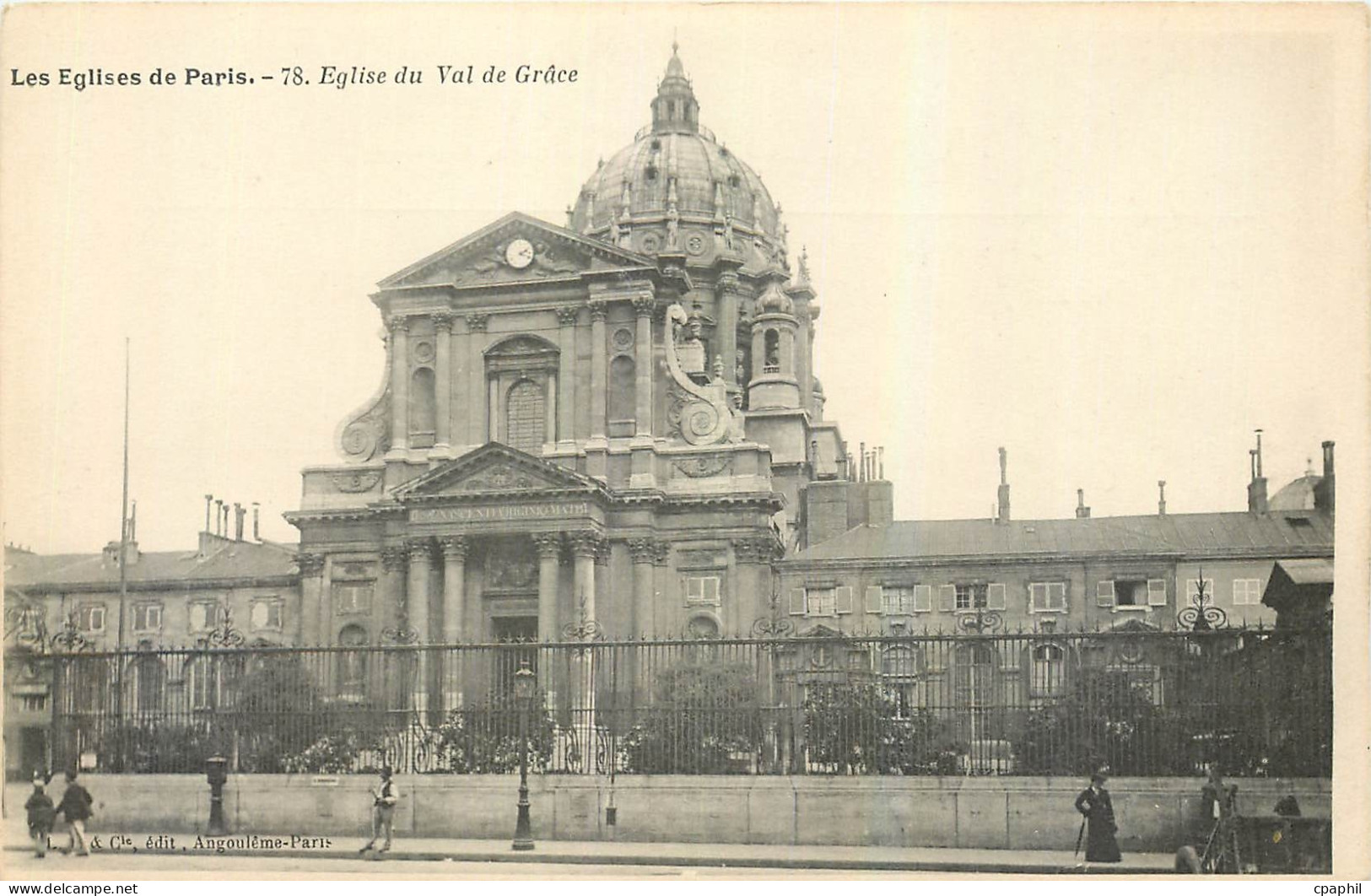 CPA Les Eglises de Paris Eglise du Val de Grace
