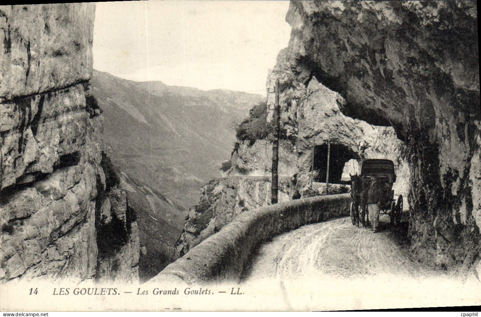 CPA Les Goulets Les Grands Goulets