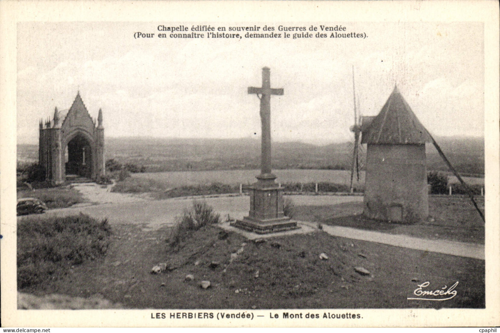 CPA Les Herbiers (Vendee) Le Mont des Alouettes