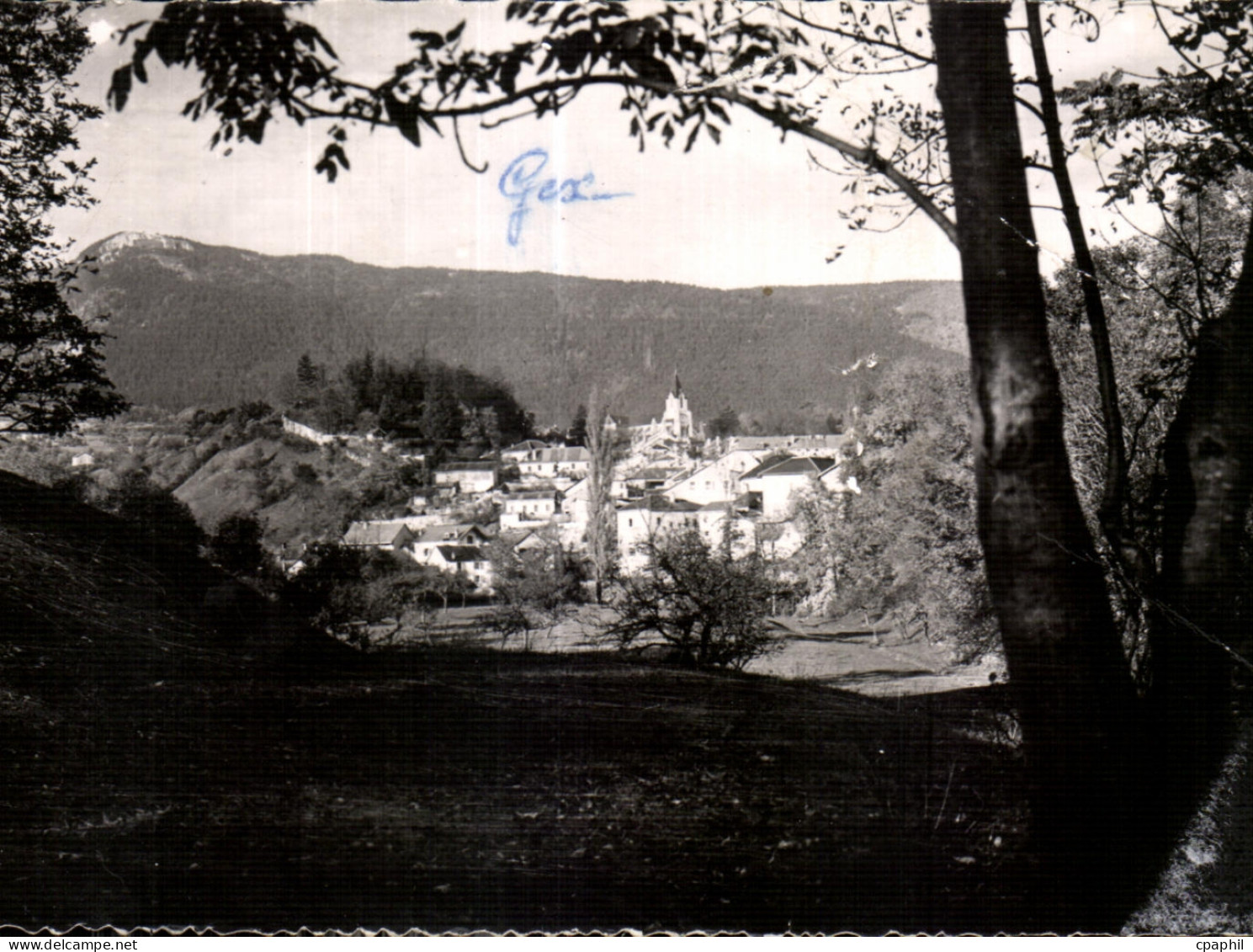 CPA Les Hotels de Pailly sur Gex