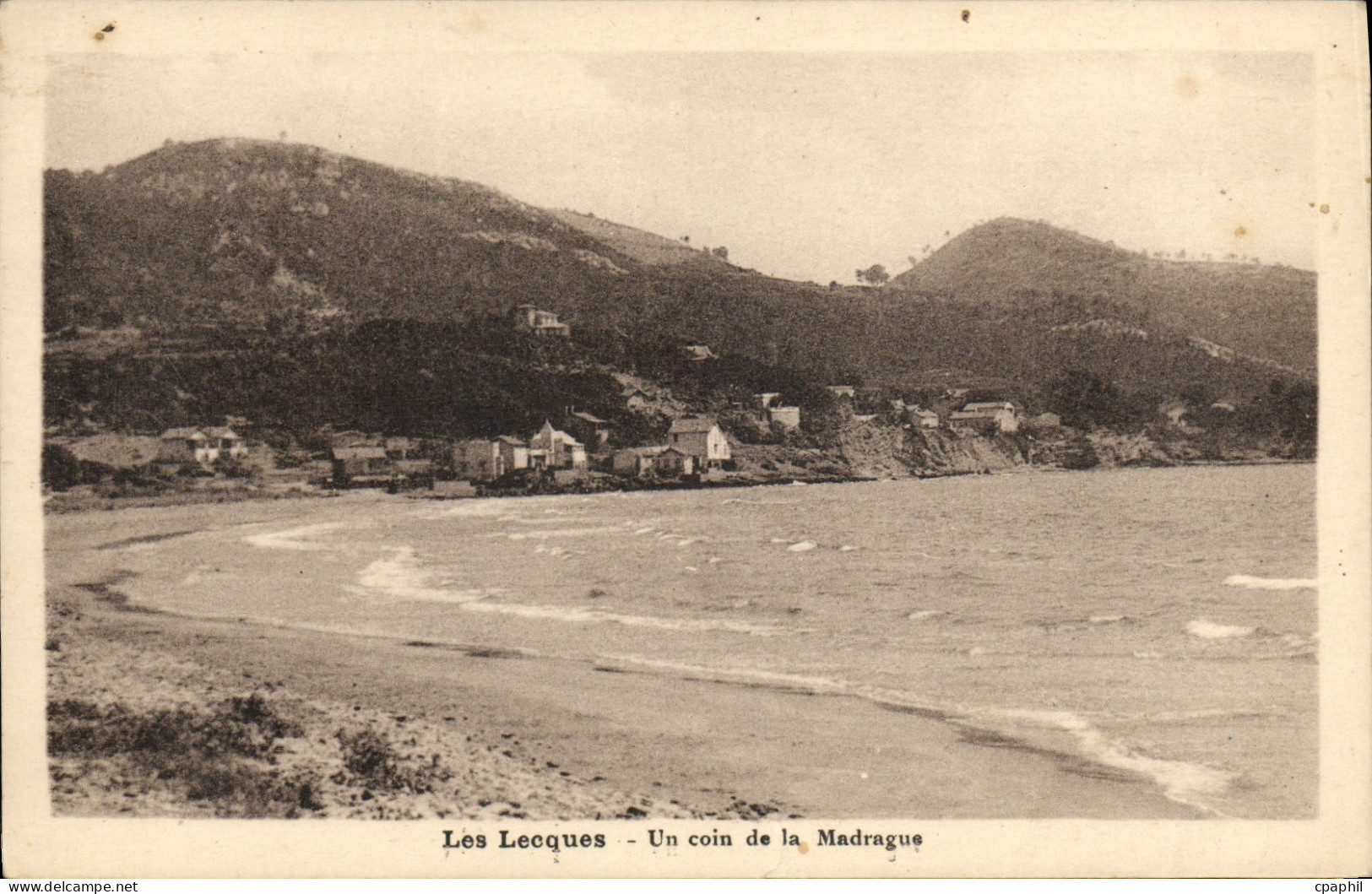 CPA Les Lecques un Coin De La Madrague