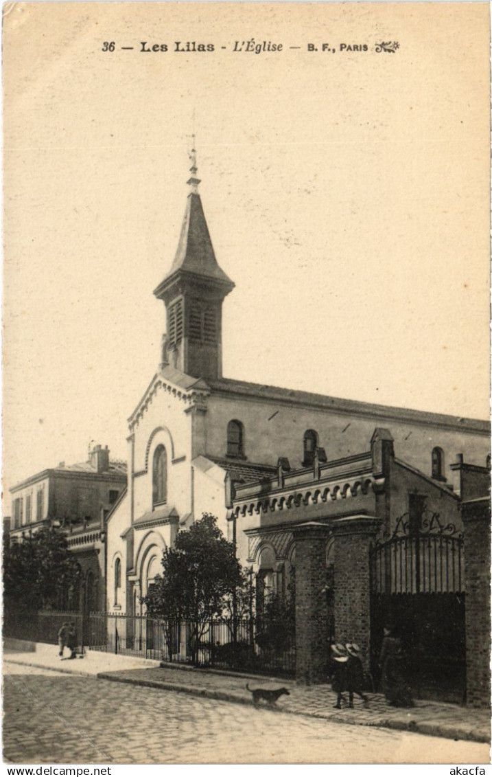 CPA Les Lilas Eglise (1360971)