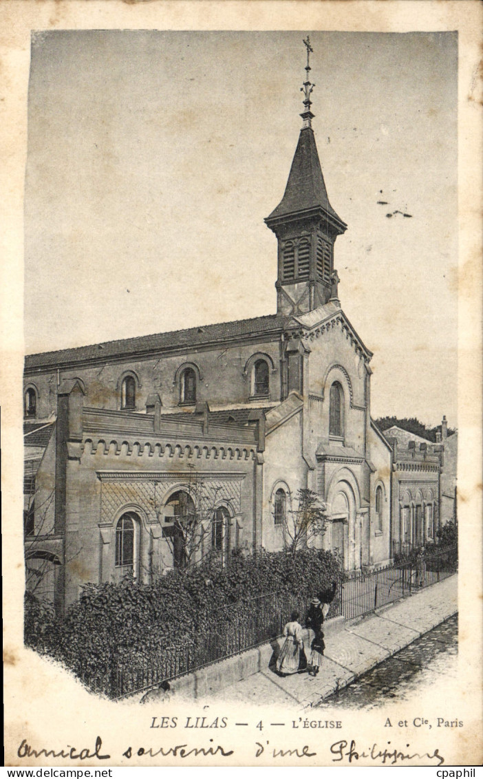 CPA Les Lilas L'Eglise