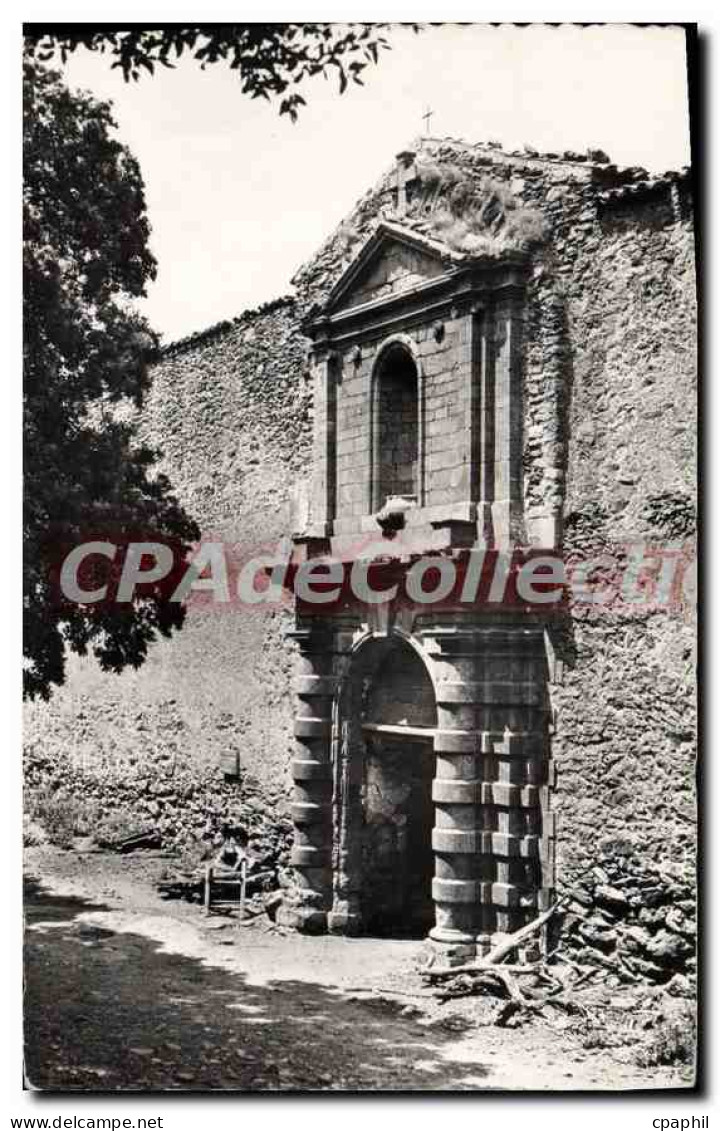 CPA Les Maures Collobrieres Porte Monumentale de la Chartreuse de la Verne