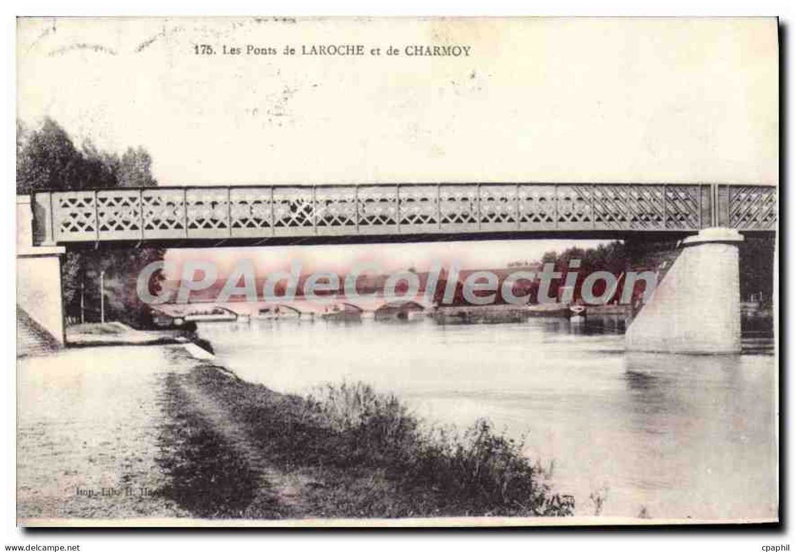 CPA Les Ponts de Laroche et de Charmoy