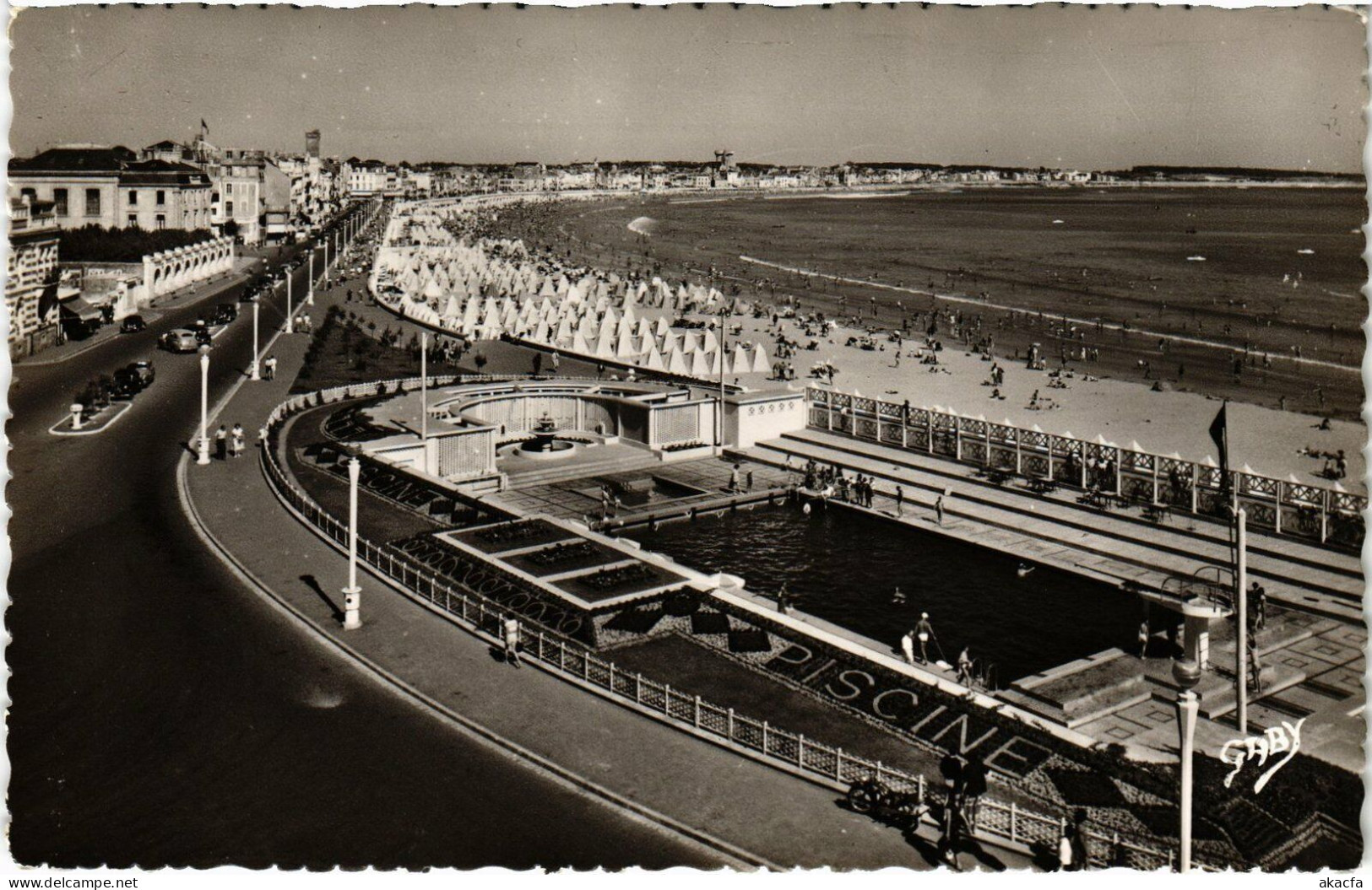 CPA Les SABLES-d'OLONNE - La Piscine (112682)