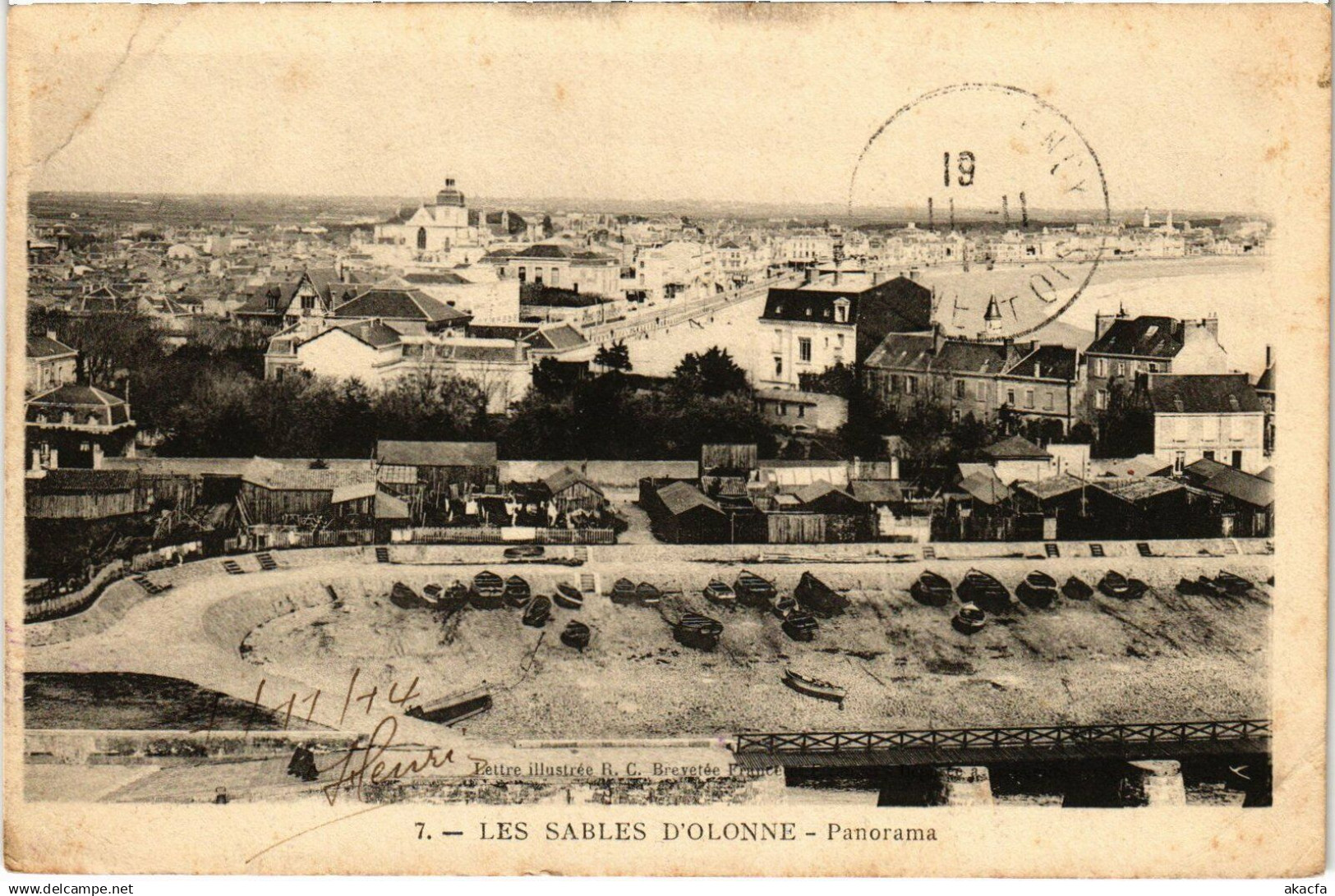 CPA Les SABLES-d'OLONNE - Panorama (112604)