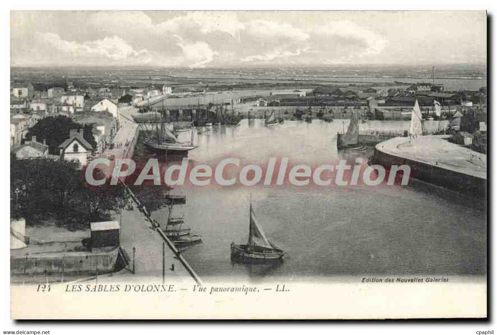 CPA Les Sables d'Olonne Vue panoramique