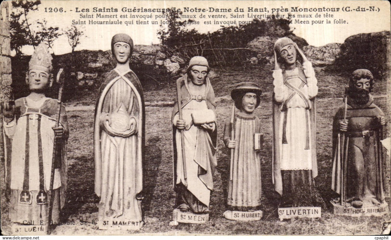CPA Les Saints Guerisseurs de Notre Dame du Haut pren Moncontour